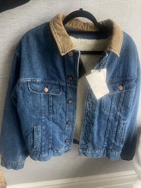 Valentino Jeans denim jacket size 42 NWT